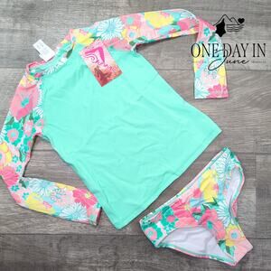 Kanu Surf Rashguard Bikini Swimsuit Size 10